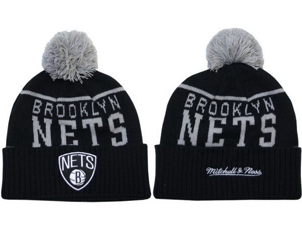 NBA Brooklyn Nets Black Beanie XDF
